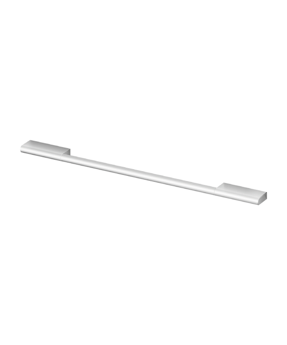 Contemporary Round Door Handle for Integrated French Door Refrigerator Freezer, 90cm, pdp